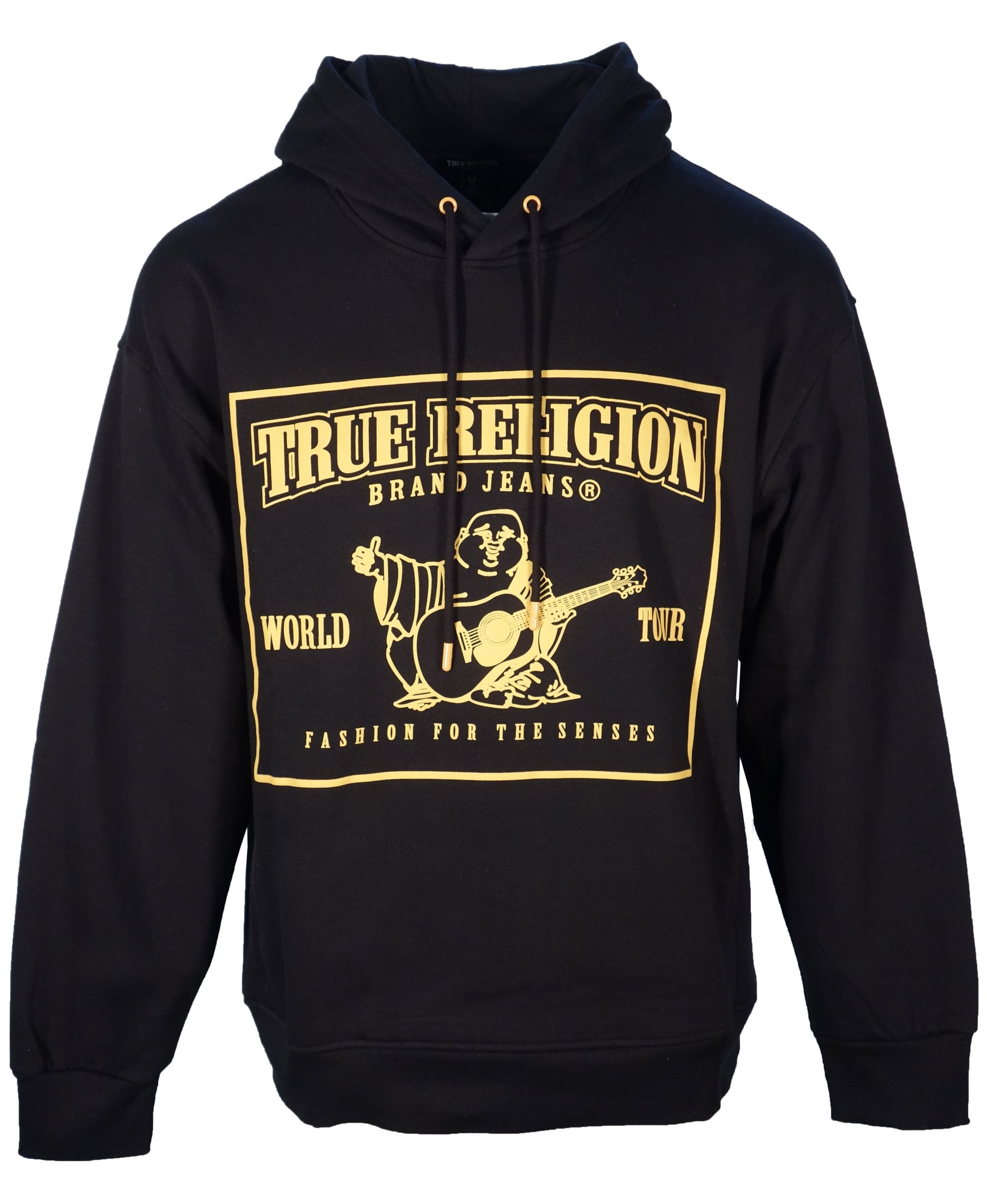 Black and gold true religion hoodie hotsell